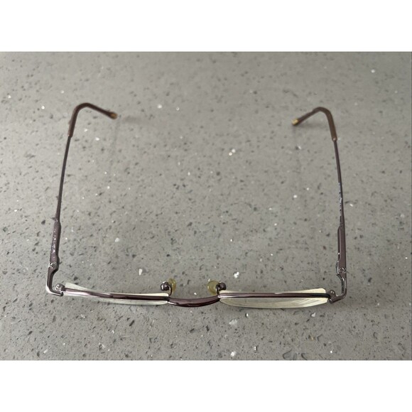Adrienne Vittadini Eyeglasses Frames ONLY Brown Oval Metal AV6026 107 45-19-135 main image 7